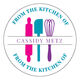 Baking Utensils Round Gift Stickers in a Jar Image 2 of 5